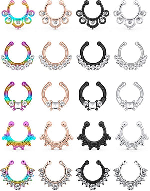 5 Septum Nose Rings