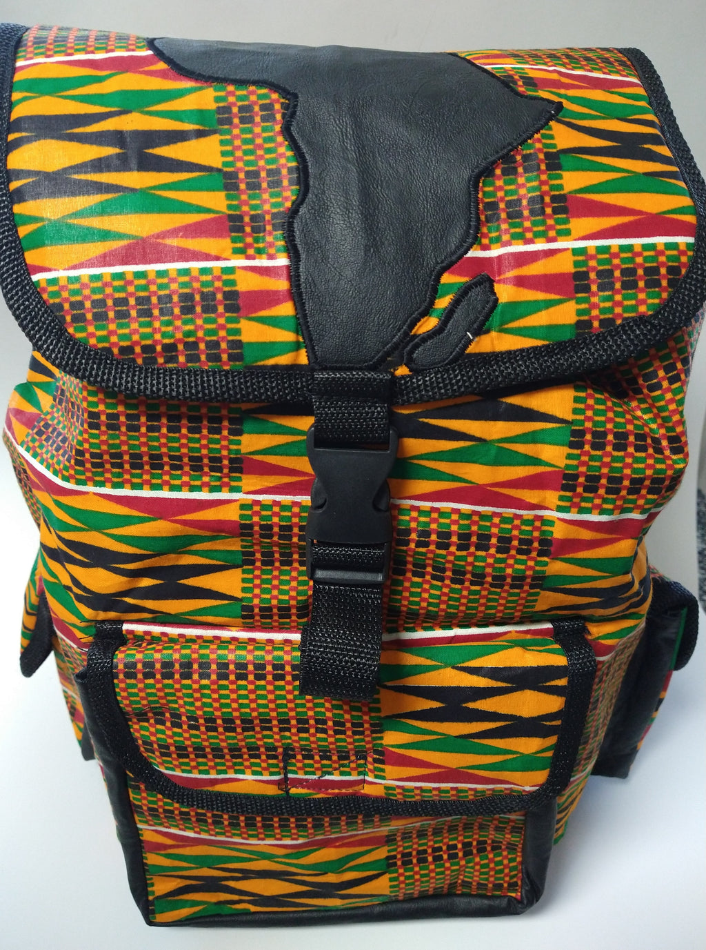 Kente Ankara Backpack